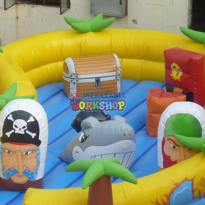 Quality KK INFLATABLE Brand outdoor kids inflatable obstacle course 3