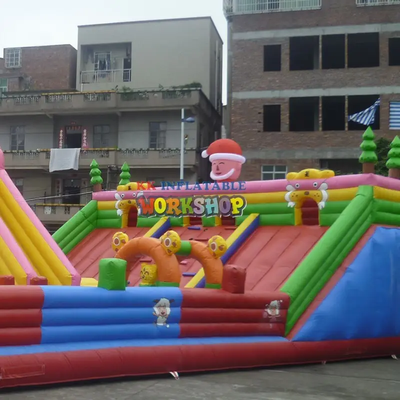 technology bounce house water slide slide KK INFLATABLE company 4