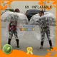 inflatable park rock climbing KK INFLATABLE Brand kids climbing wall supplier 1