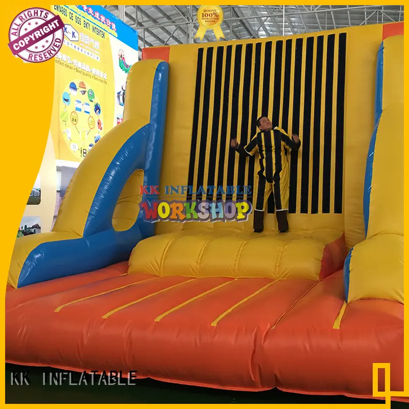 KK INFLATABLE Brand rock park produced kid kids climbing wall 1
