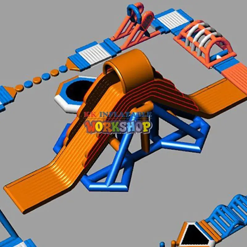 Hot inflatable water parks toy KK INFLATABLE Brand 7