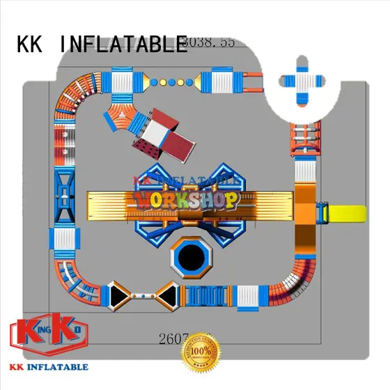 giant inflatable water park pvc KK INFLATABLE Brand water inflatables 1