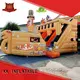 PVC blow up water slide colorful for paradise 1