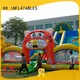 KK INFLATABLE fire truck moon bounce factory direct for playground 1