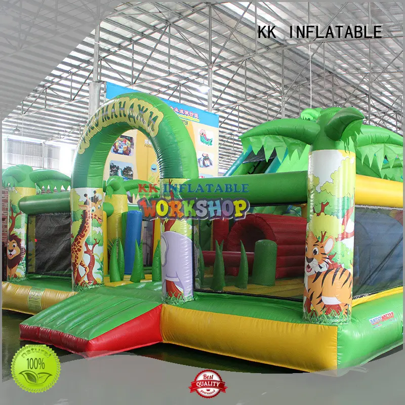 commercial bouncy castle water slide manufacturer for kids KK INFLATABLE 1