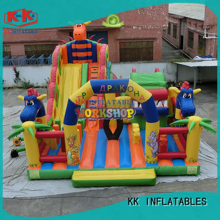 KK INFLATABLE multifuntional inflatable obstacle course panda for adventure 1