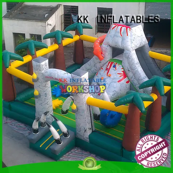 KK INFLATABLE funny inflatable obstacle course wholesale for adventure 1