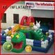 KK INFLATABLE climbing water obstacle course good quality for sport games 1