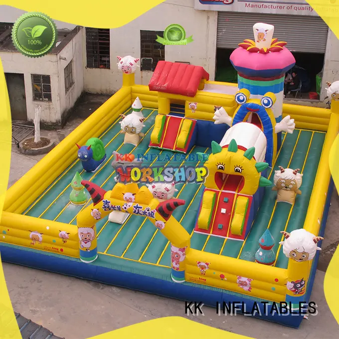 advertising inflatable obstacle course supplier for children KK INFLATABLE 1