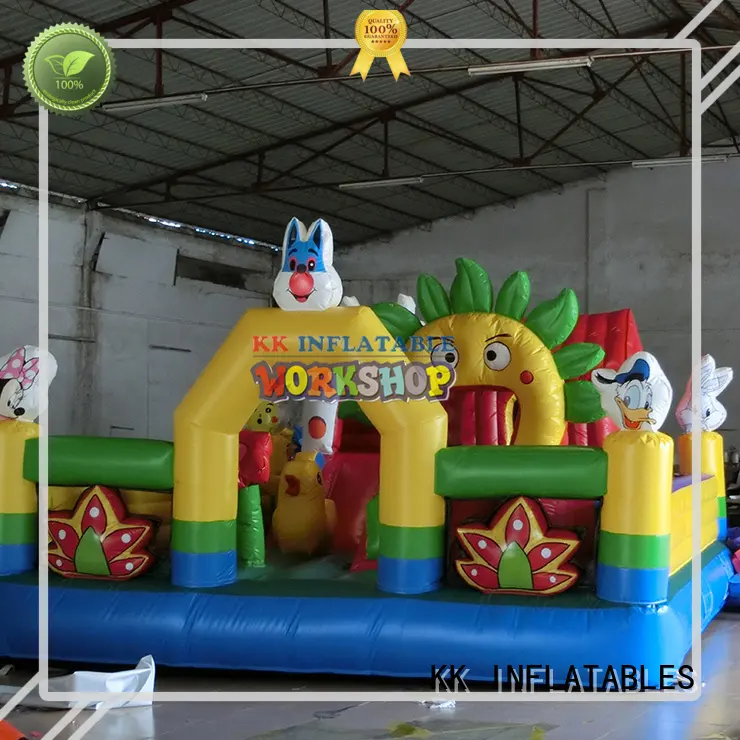 portable bounce house water slide wholesale for christmas KK INFLATABLE 1