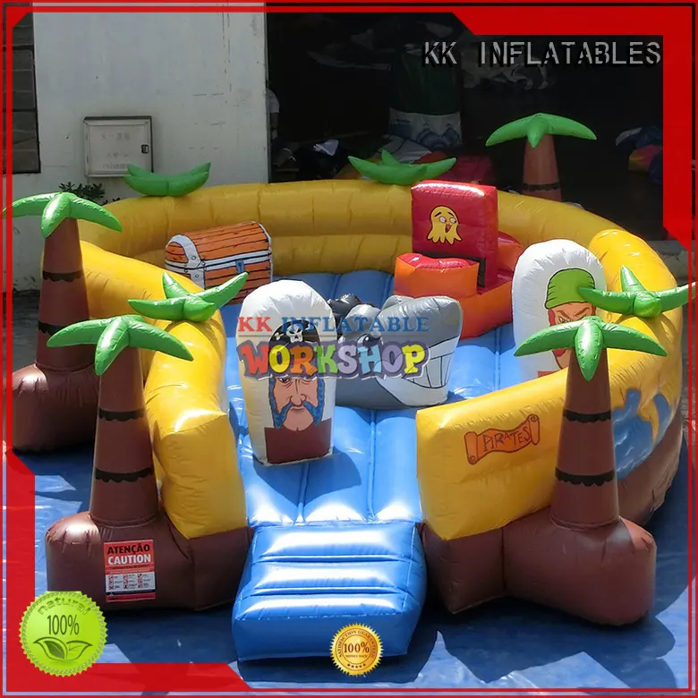 KK INFLATABLE multifuntional blow up obstacle course manufacturer for racing game 1