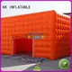 KK INFLATABLE portable inflatable dome square for ticketing house 1