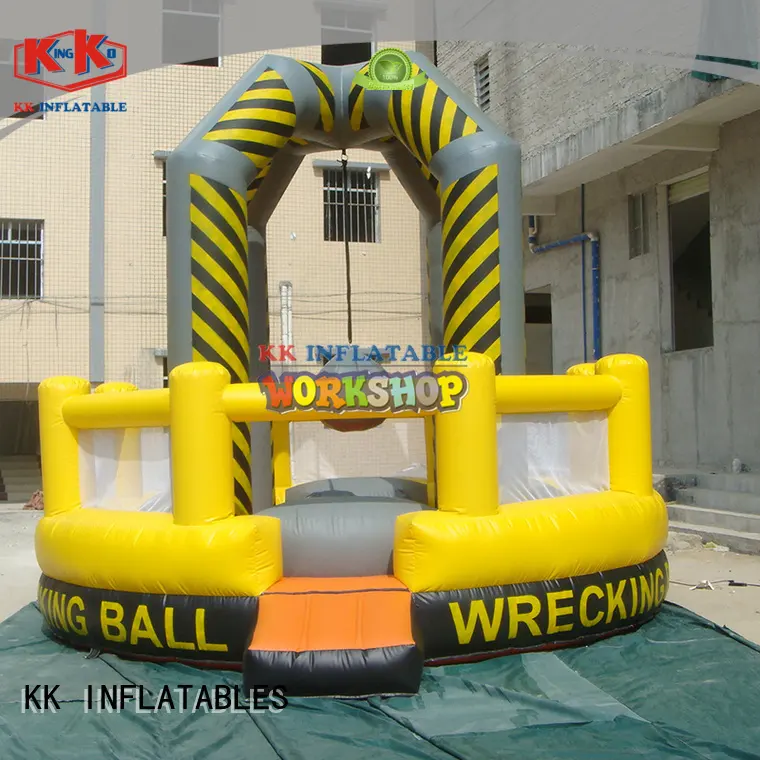 KK INFLATABLE foam inflatable climbing wall supplier for entertainment 1