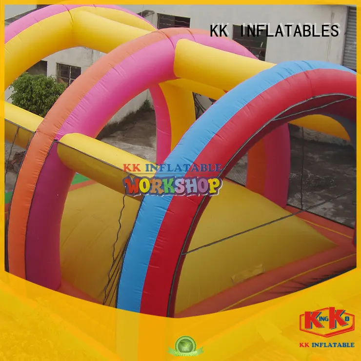 KK INFLATABLE multistandard inflatable climbing wall supplier for training game 1