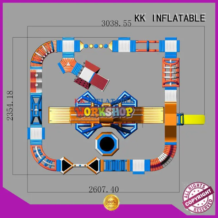 KK INFLATABLE hot selling inflatable water playground cartoon for children 1