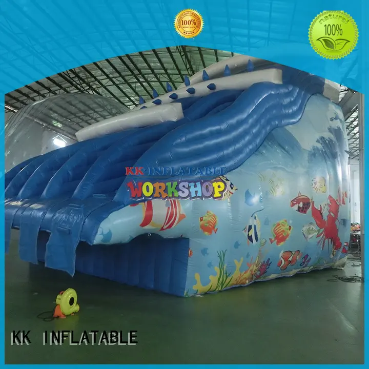 inflatable slide castle for swimming pool KK INFLATABLE 1
