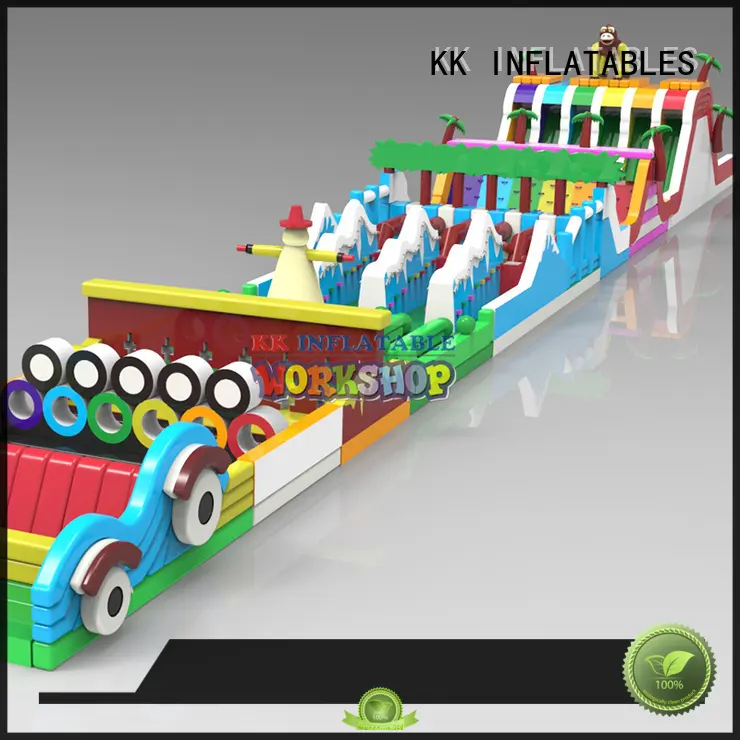dinosaur inflatable water playground supplier for amusement park KK INFLATABLE 1