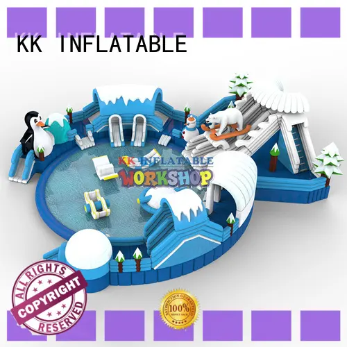 hot selling kids inflatable water park supplier for beach KK INFLATABLE 1