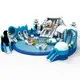 KK INFLATABLE rainbow inflatable water playground supplier for beach 7