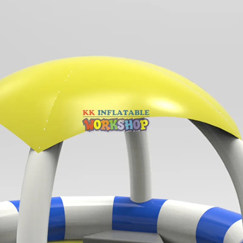Inflatable floating leisure boat 5