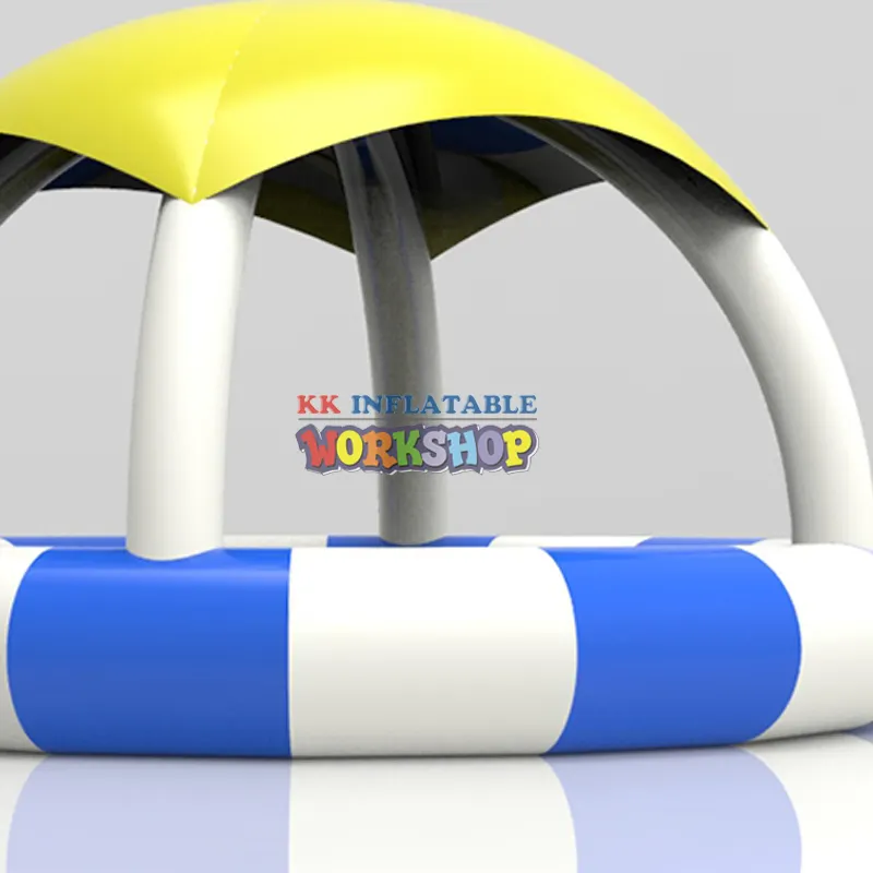 Inflatable floating leisure boat 7