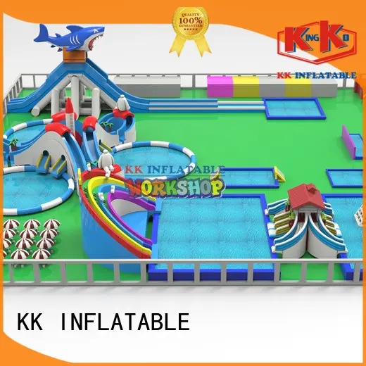cartoon inflatable water parks manufacturer for amusement park KK INFLATABLE 1