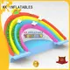 KK INFLATABLE hot selling inflatable water parks multichannel for beach 1