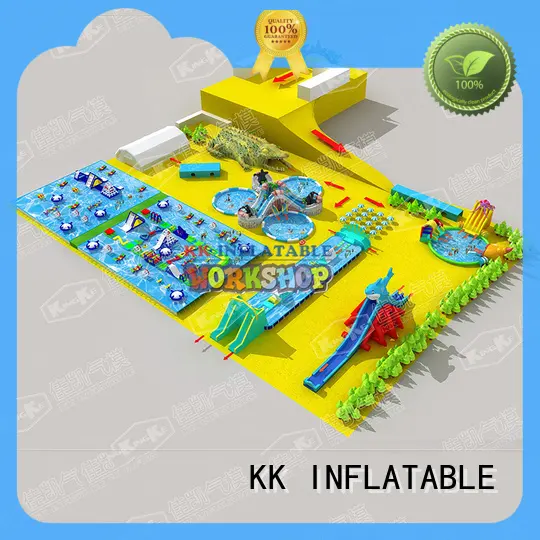 hot selling kids inflatable water park manufacturer for seaside KK INFLATABLE 1