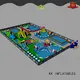 KK INFLATABLE cartoon inflatable water parks good quality for paradise 1