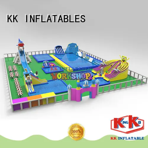 KK INFLATABLE custom kids inflatable water park supplier for paradise 1