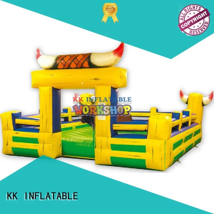 kids climbing wall long for for amusement park KK INFLATABLE 1