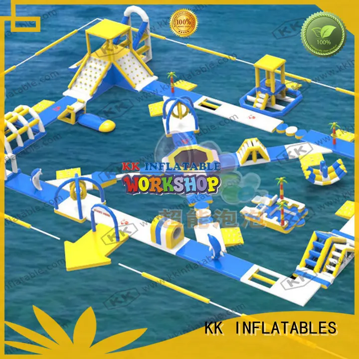 KK INFLATABLE durable inflatable water playground pvc for seaside 1