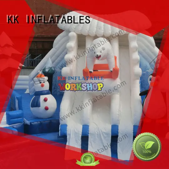 KK INFLATABLE durable inflatable water parks blue for children1 1
