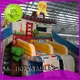 fire truck shape commercial inflatable water slides various styles for exhibition KK INFLATABLE 1