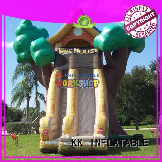 transparent pig inflatable pool slide manufacturer for exhibition KK INFLATABLE 1