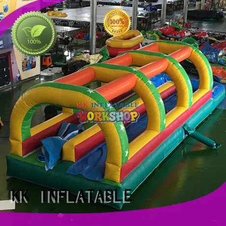 KK INFLATABLE long inflatable water slide for swimming pool 1