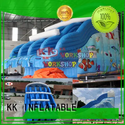 KK INFLATABLE giant inflatable water slide for paradise 1