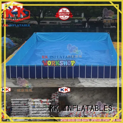 KK INFLATABLE durable kids inflatable water park multichannel for seaside 1