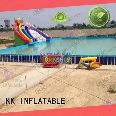 kids inflatable water park rainbow for paradise KK INFLATABLE 1