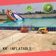 kids inflatable water park rainbow for paradise KK INFLATABLE 1