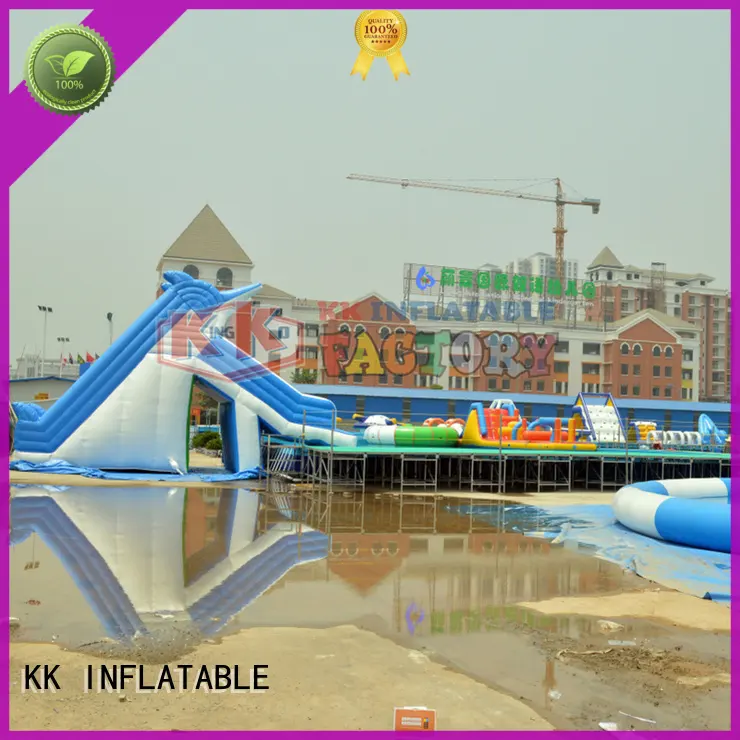 KK INFLATABLE slide pool combination inflatable water parks manufacturer for paradise 1