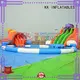 inflatable water playground cartoon for beach KK INFLATABLE 1