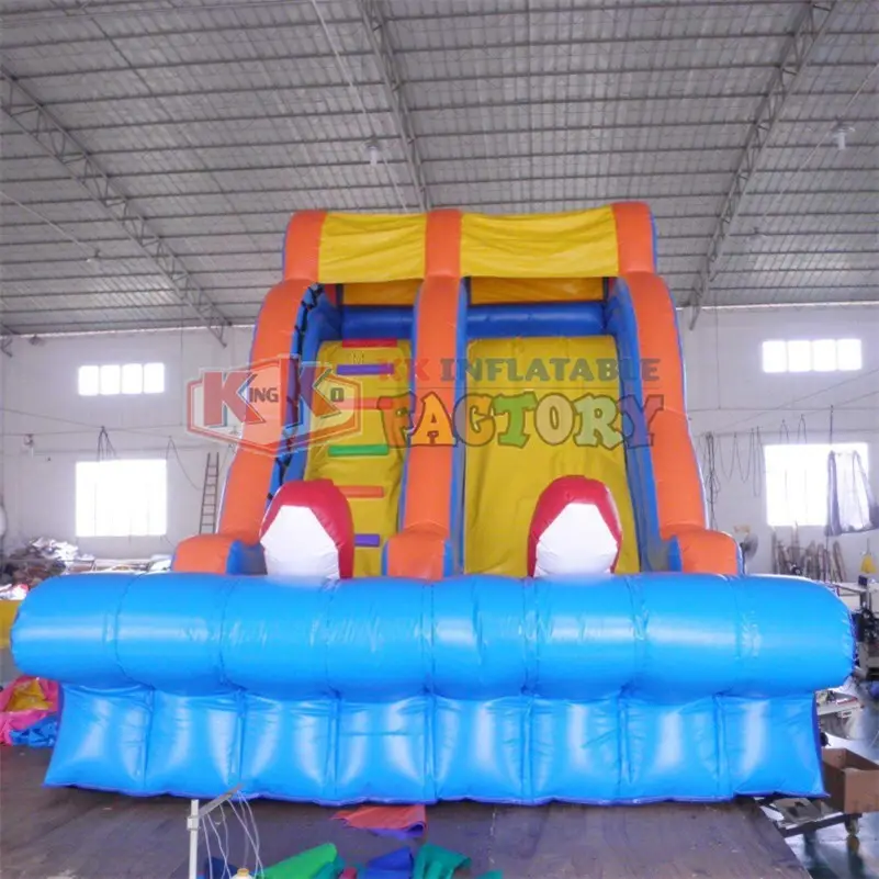 cartoon inflatable water parks multichannel for seaside KK INFLATABLE 4