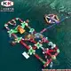 dinosaur inflatable water playground supplier for amusement park KK INFLATABLE2 2