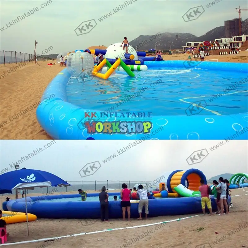multichannel kids inflatable water park manufacturer for paradise KK INFLATABLE 4