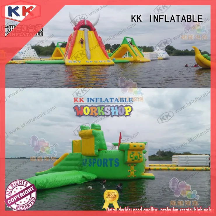 KK INFLATABLE blue inflatable water parks good quality for amusement park 1