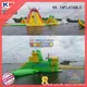 KK INFLATABLE blue inflatable water parks good quality for amusement park 1