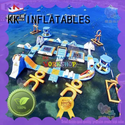 cartoon inflatable water playground pvc for seaside KK INFLATABLE 1