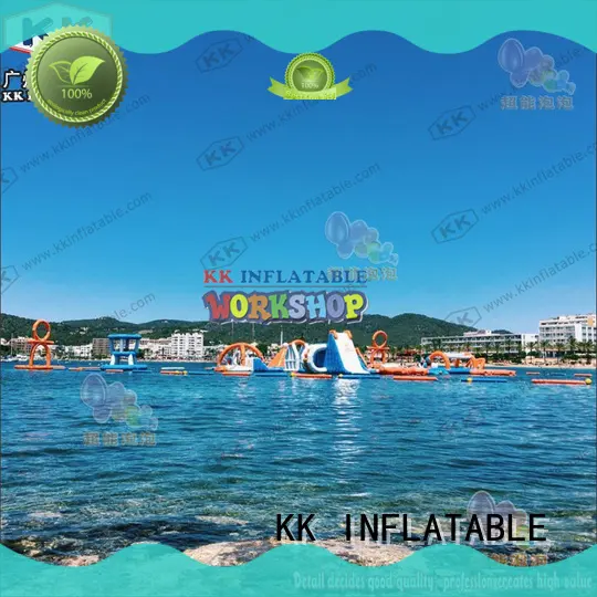 custom inflatable water playground good quality for seaside 1