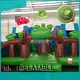 slide pool inflatable playground manufacturer for party 1